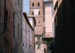 Cattedrale torre campanaria Asti