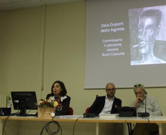 Manuela Furnari Paolo Conte lezione al liceo classico Saluzzo