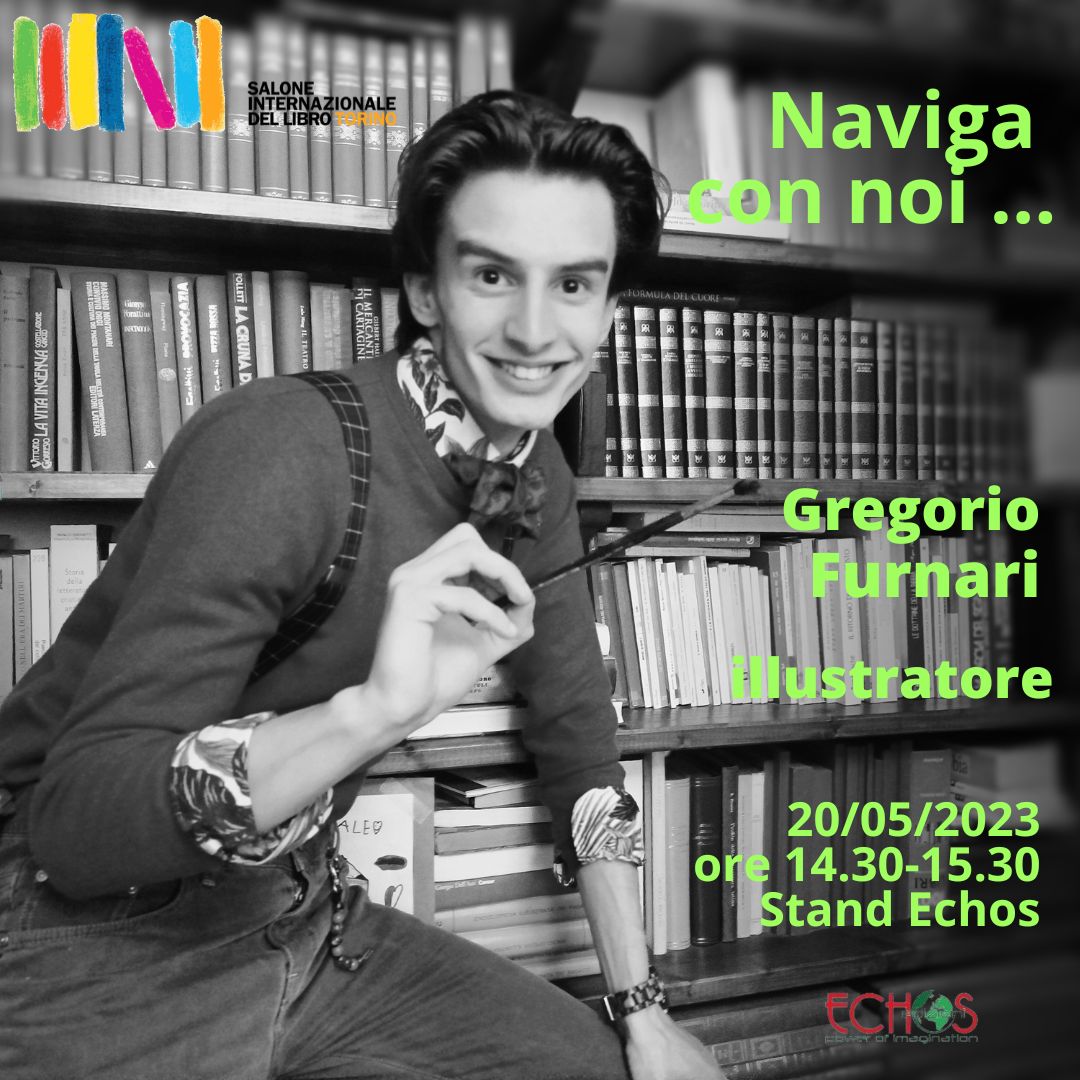 Gregorio Furnari Salone del Libro di Torino illustratore Surviving Odissea