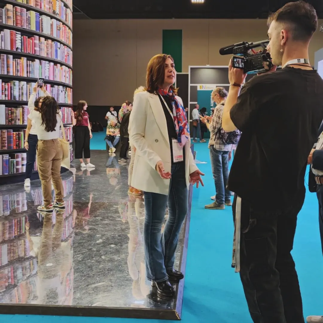 Manuela Furnari Salone del Libro Torino intervista