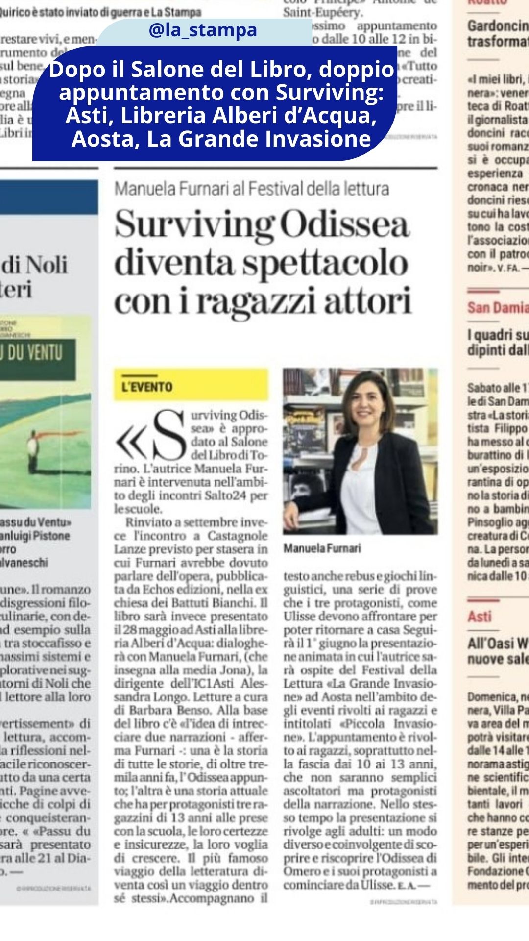 Manuela_Furnari_Surviving Odissea@la stampa_15 maggio-2024